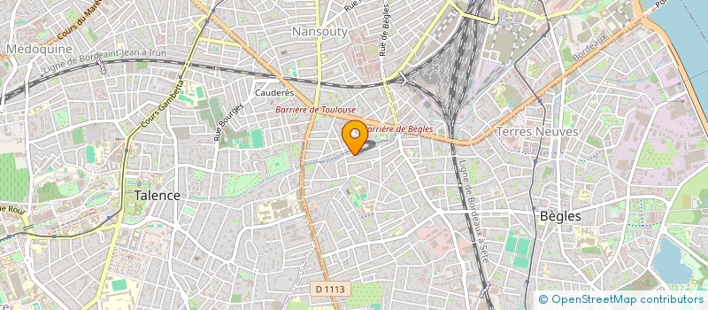 localisation de l'entreprise TEP-COFRA CONSULTING à BEGLES