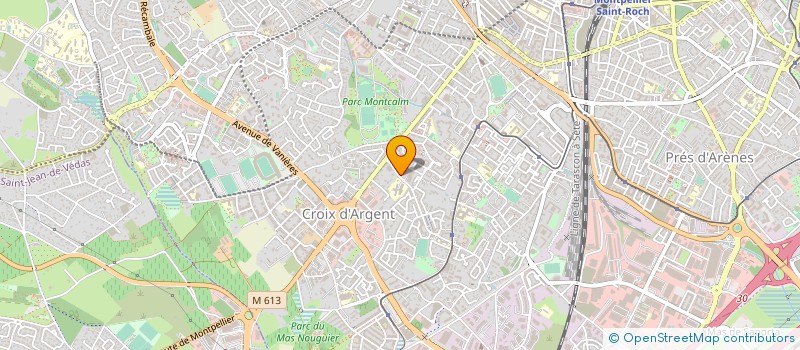 localisation de l'entreprise TEP COWORKING LA PISCINE à MONTPELLIER