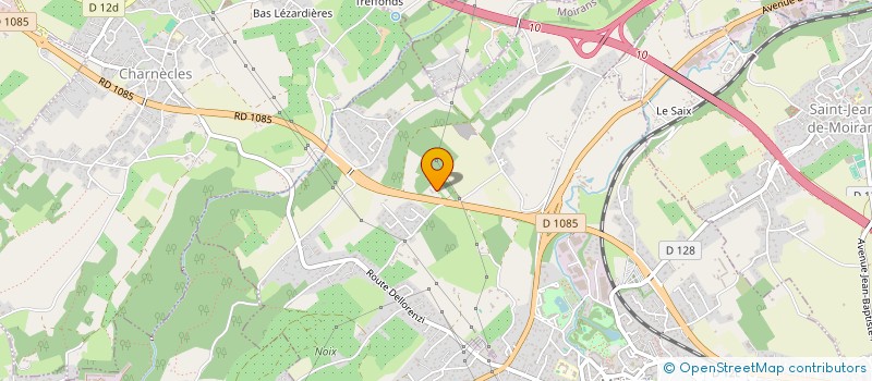 localisation de l'entreprise TEP'S à MOIRANS