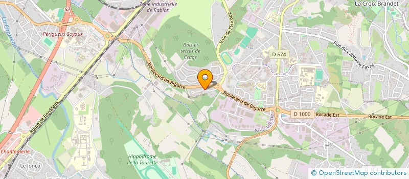 localisation de l'entreprise TEP SOURCES DE FONTBELLE à ANGOULEME