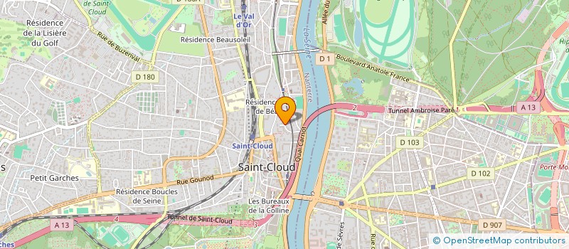 localisation de l'entreprise TEPAJYA SERVICES à SAINT-CLOUD