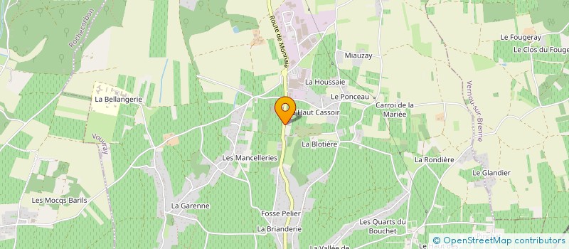localisation de l'entreprise TEPAKAP à VOUVRAY