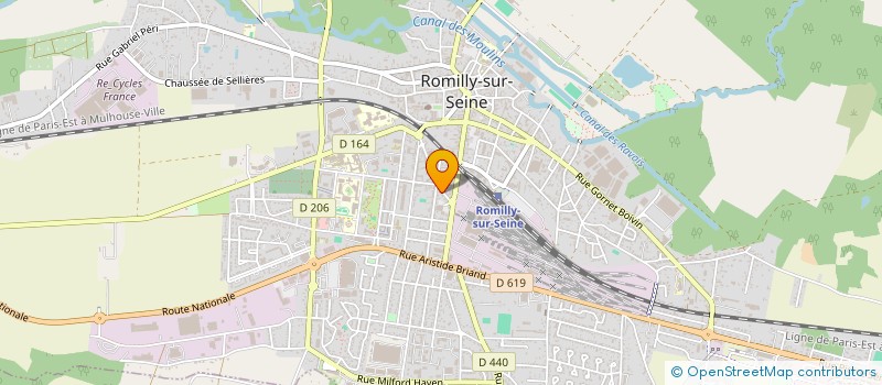 localisation de l'entreprise TEPANOS MULTISERVICES  ROMILLY-SUR-SEINE