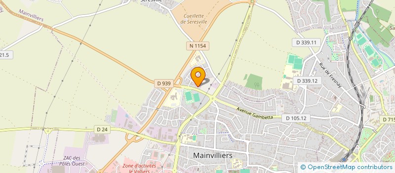 localisation de l'entreprise TEPATOUSEUL SCIA à MAINVILLIERS
