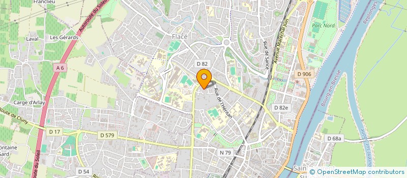 localisation de l'entreprise TEPEE à MACON
