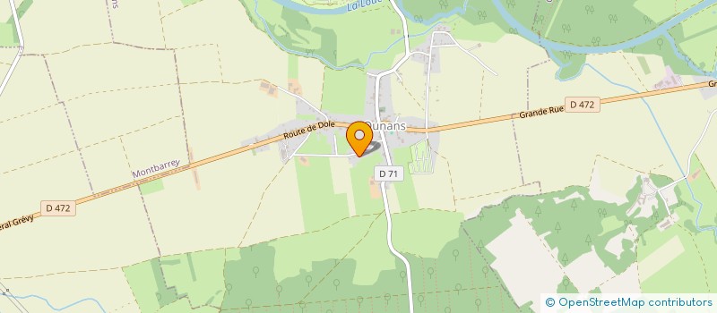 localisation de l'entreprise TEPEVA  OUNANS