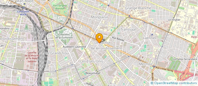 localisation de l'entreprise TEPFI  LYON