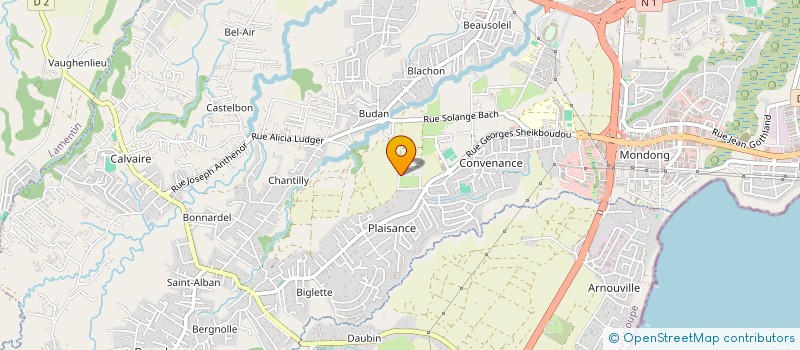 localisation de l'entreprise TEPHILOU SERVICES  BAIE-MAHAULT