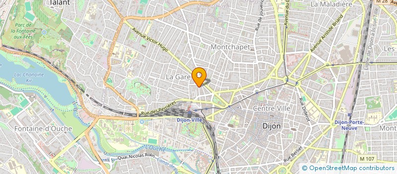 localisation de l'entreprise TEPHRA à DIJON