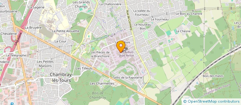 localisation de l'entreprise TEPI SYSTEM à CHAMBRAY-LES-TOURS