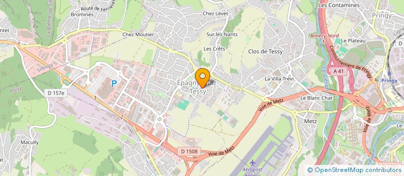 localisation de l'entreprise TEPKO  EPAGNY METZ-TESSY