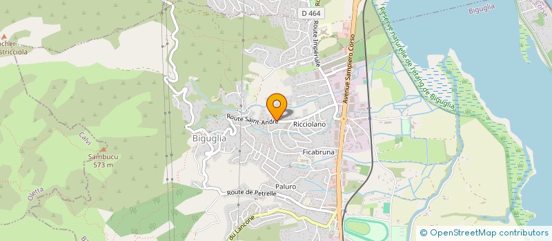 localisation de l'entreprise TEPPA à BIGUGLIA