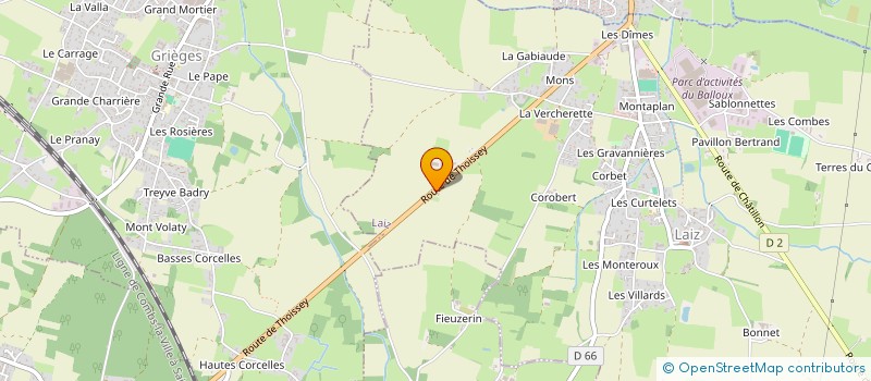 localisation de l'entreprise TEPPE TP TERRASSEMENT  LAIZ