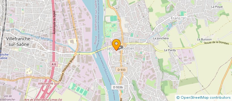 localisation de l'entreprise TEQ à JASSANS-RIOTTIER