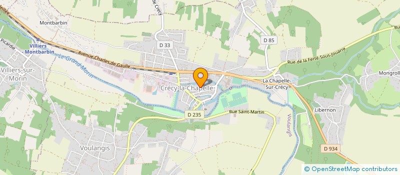 localisation de l'entreprise TEQ INGENIERIE  CRECY-LA-CHAPELLE