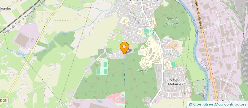 localisation de l'entreprise TEQUILA  ALLONNES