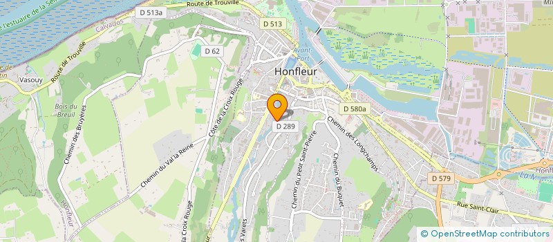 localisation de l'entreprise TEQUILA  HONFLEUR