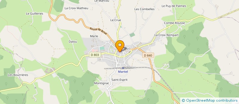 localisation de l'entreprise TEQUILA MARTEL  MARTEL