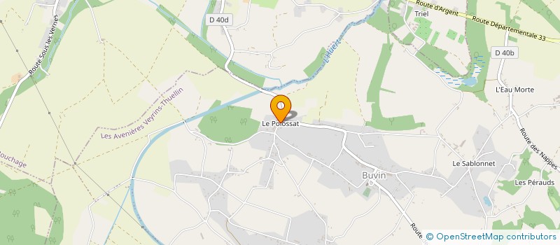 localisation de l'entreprise TER'AGRI  LES AVENIERES VEYRINS-THUELLIN