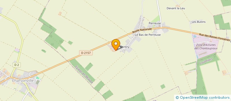 localisation de l'entreprise TER'AGRI B à EPIEDS-EN-BEAUCE