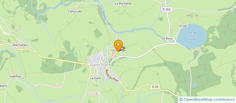 localisation de l'entreprise TER AGRI SUN à SAINT-FRONT