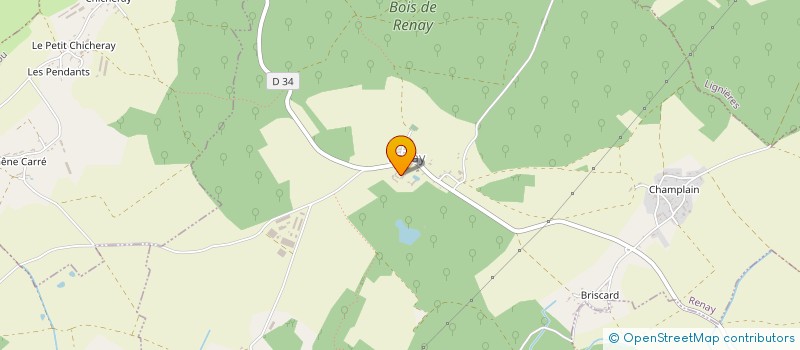 localisation de l'entreprise TER'AVENIR à RENAY