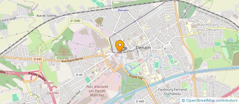 localisation de l'entreprise TER BATIMENT à DENAIN