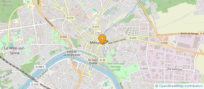 localisation de l'entreprise TER'BLEUE à MELUN