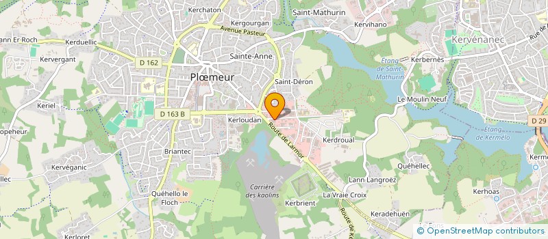 localisation de l'entreprise TER DE PADEL  PLOEMEUR