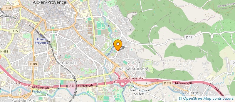 localisation de l'entreprise TER DU SUD à AIX-EN-PROVENCE