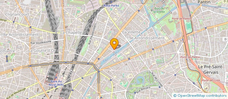 localisation de l'entreprise TER E-NOV  PARIS