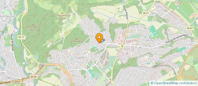 localisation de l'entreprise TER'HAPPY  CLAPIERS