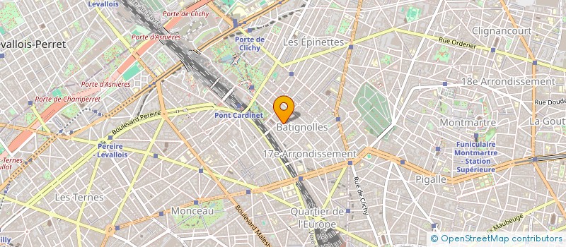 localisation de l'entreprise TER INVEST à LIMOGES