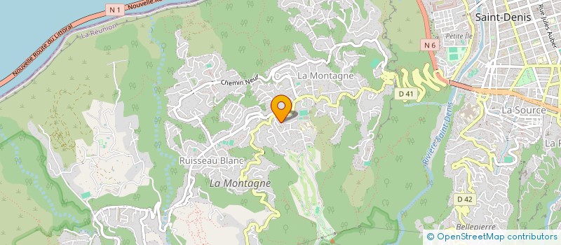 localisation de l'entreprise TER LA à SAINT-DENIS