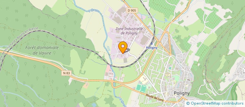 localisation de l'entreprise TER NEUVE à POLIGNY