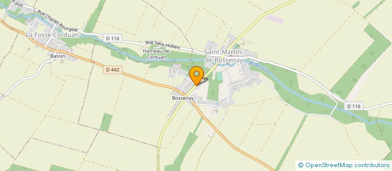 localisation de l'entreprise TER'POM  SAINT-MARTIN-DE-BOSSENAY