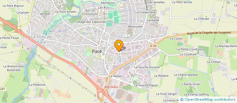 localisation de l'entreprise TER-QUALITECHS ETUDES & INGENIERIE  PACE