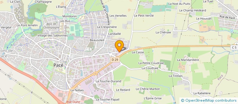 localisation de l'entreprise TER-QUALITECHS EXPERTISE CONSEIL & FORMATION à PACE