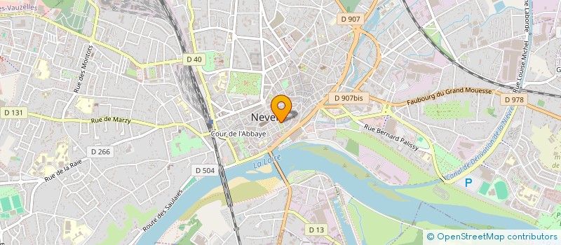 localisation de l'entreprise TER SAINT PARRES à NEVERS