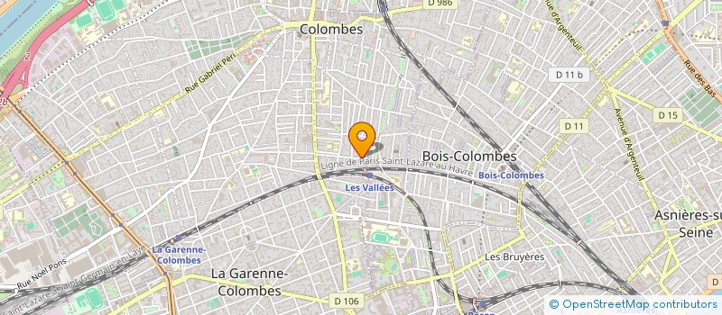 localisation de l'entreprise TER&TIK à COLOMBES