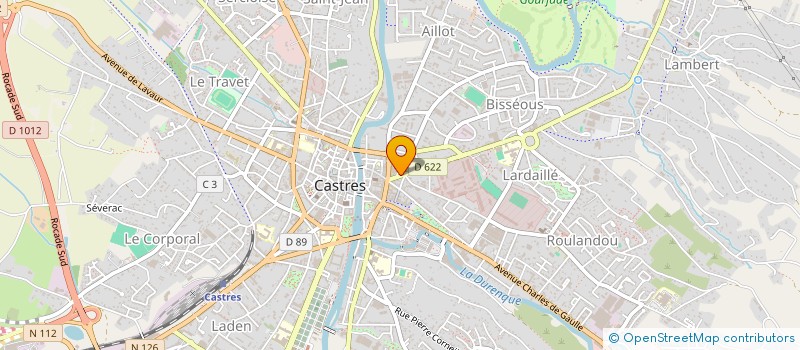 localisation de l'entreprise TER TRAVAUX ENTRETIEN ROUTIER à CASTRES