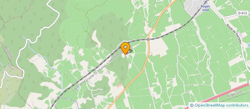 localisation de l'entreprise TER VINS  PUGET-VILLE
