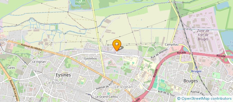 localisation de l'entreprise TERA ENERGIES  EYSINES