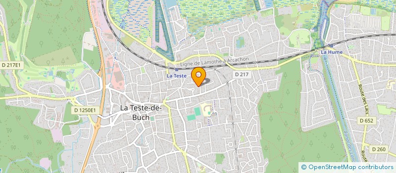 localisation de l'entreprise TERA LA TESTE à LA TESTE-DE-BUCH
