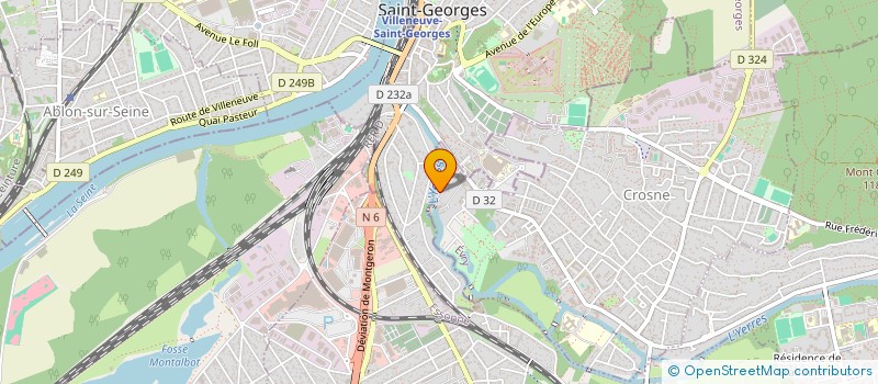 localisation de l'entreprise TERA SERVICES à CROSNE