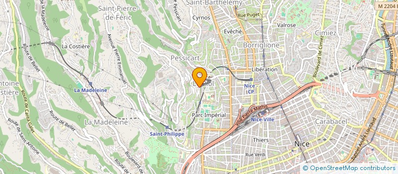 localisation de l'entreprise TERA SOCIETAS SECURITE PRIVEE à NICE