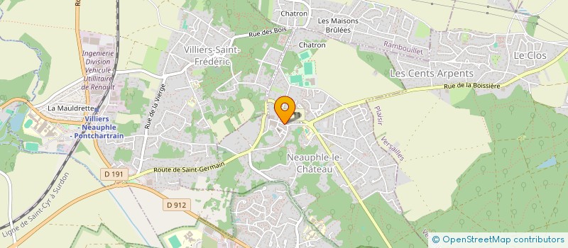 localisation de l'entreprise TERABILIS à NEAUPHLE-LE-CHATEAU