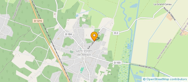 localisation de l'entreprise TERAGORA  SAINT-VIVIEN-DE-MEDOC