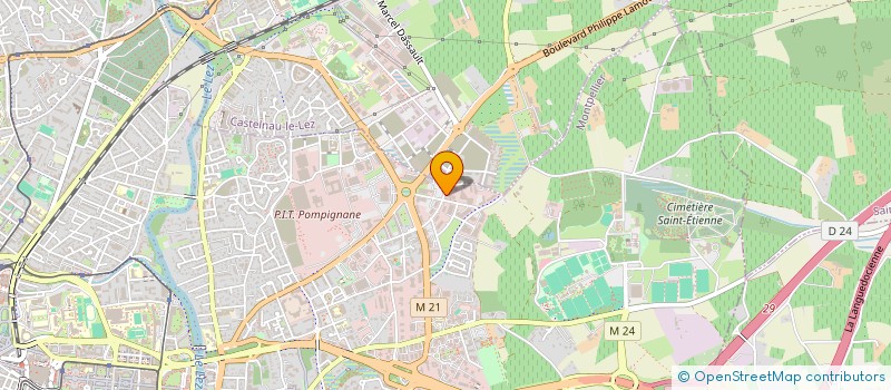 localisation de l'entreprise TERAKALIS à MONTPELLIER