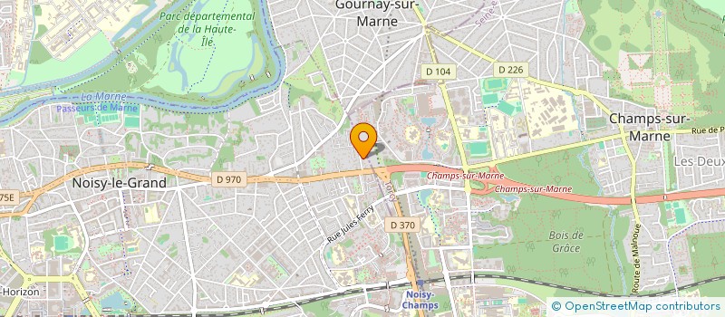 localisation de l'entreprise TERAKI  NOISY-LE-GRAND